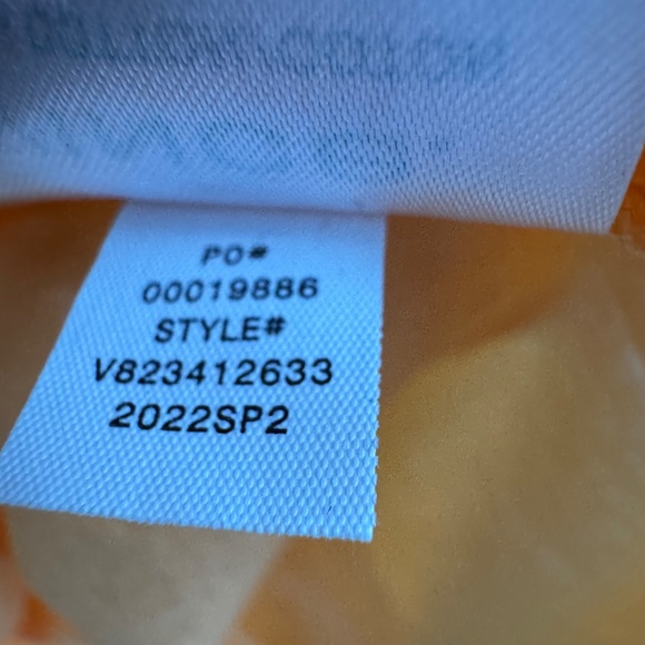 NWT VINCE Sculpted Long Statement Sleeve Voile Shirt 100% Cotton Women's Size L - Picture 11 of 11